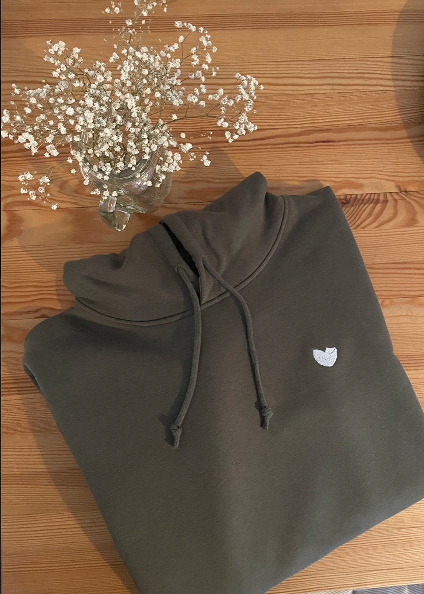 Hoodie mit Herz-Stick