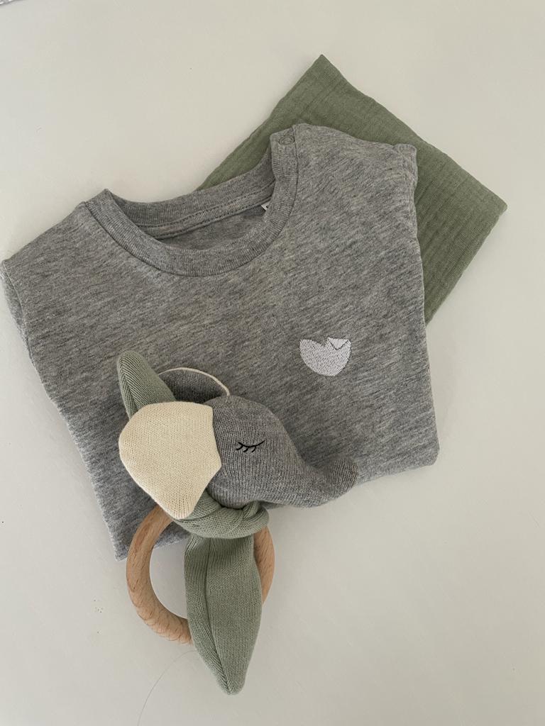Kinder T - Shirt mit Herz - Stick - tierly - Shirt