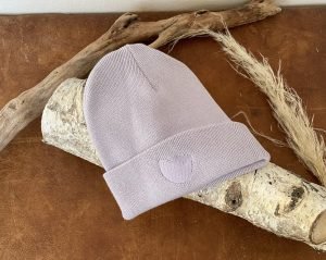 Mütze mit Herz - Stick - tierly - Bekleidung & Accessoires
