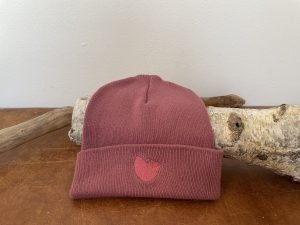 Mütze mit Herz - Stick - tierly - Bekleidung & Accessoires