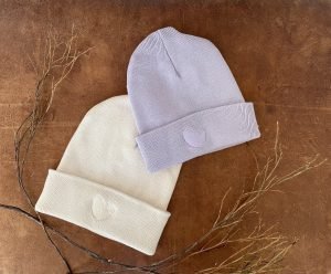 Mütze mit Herz - Stick - tierly - Bekleidung & Accessoires