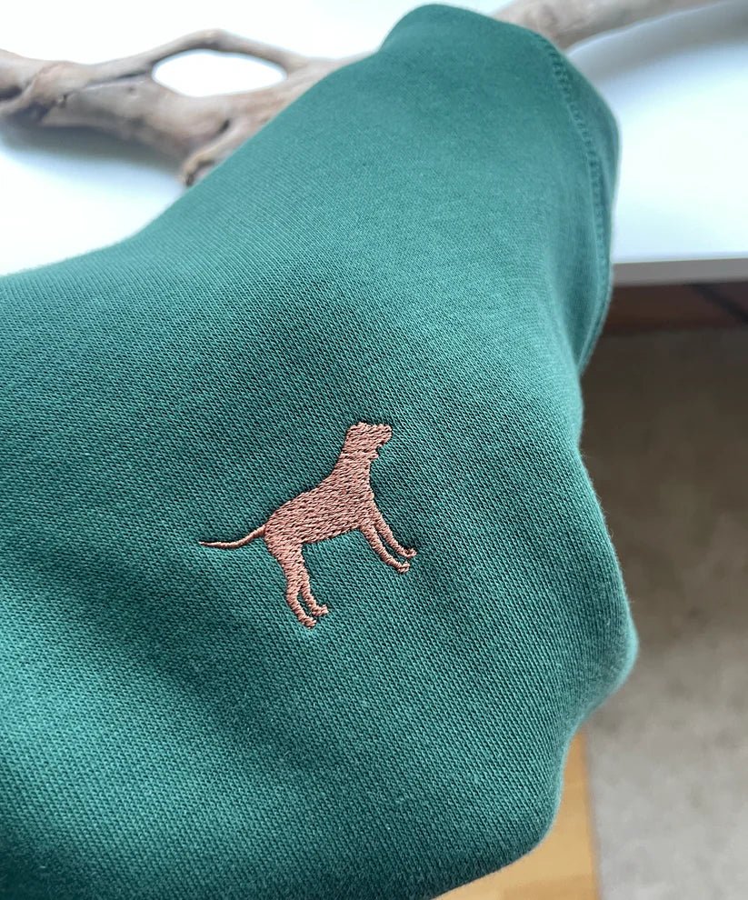 Sweatshirt mit Vizsla - Stick - tierly - Shirt