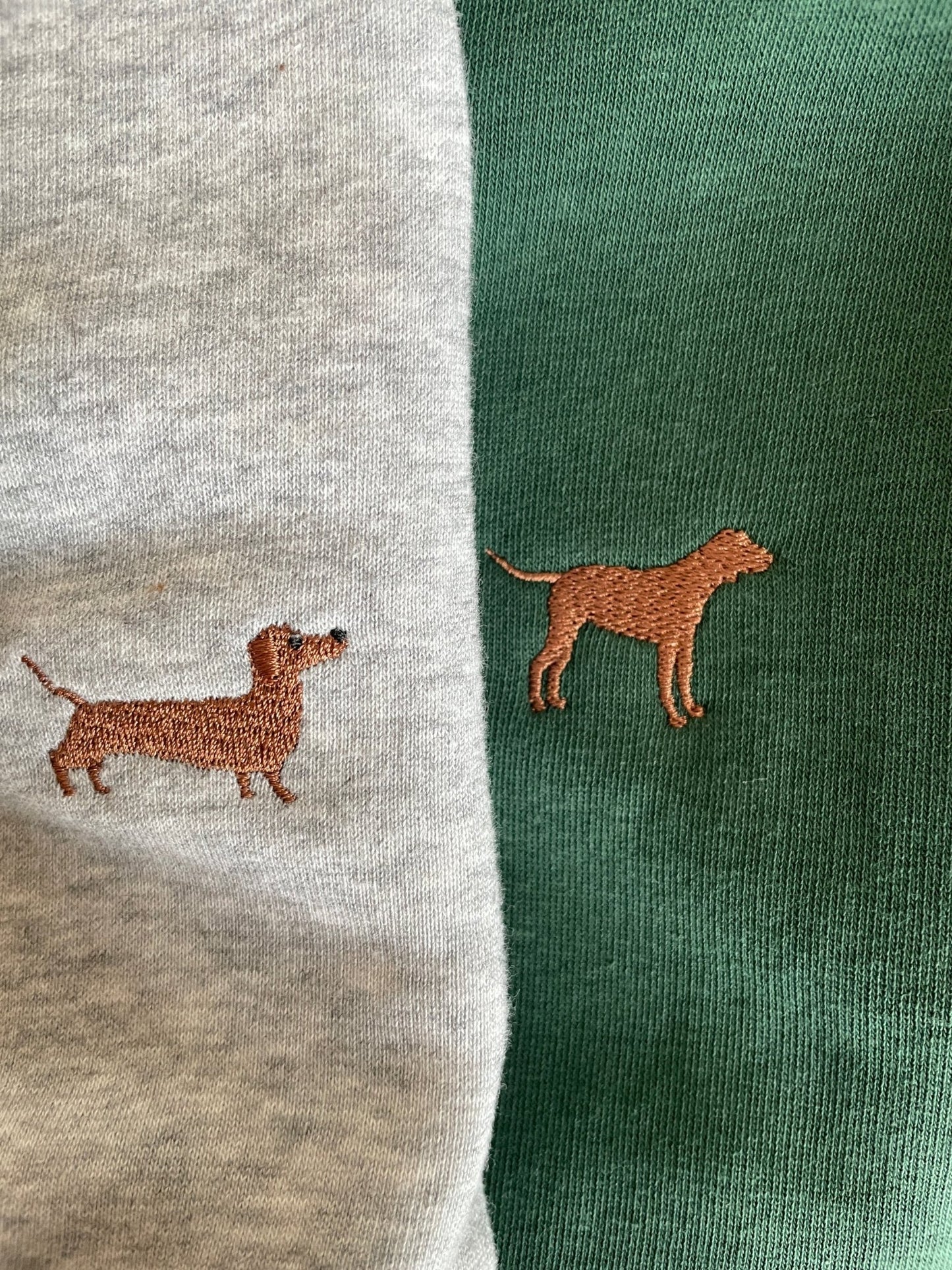 Sweatshirt mit Vizsla - Stick - tierly - Shirt
