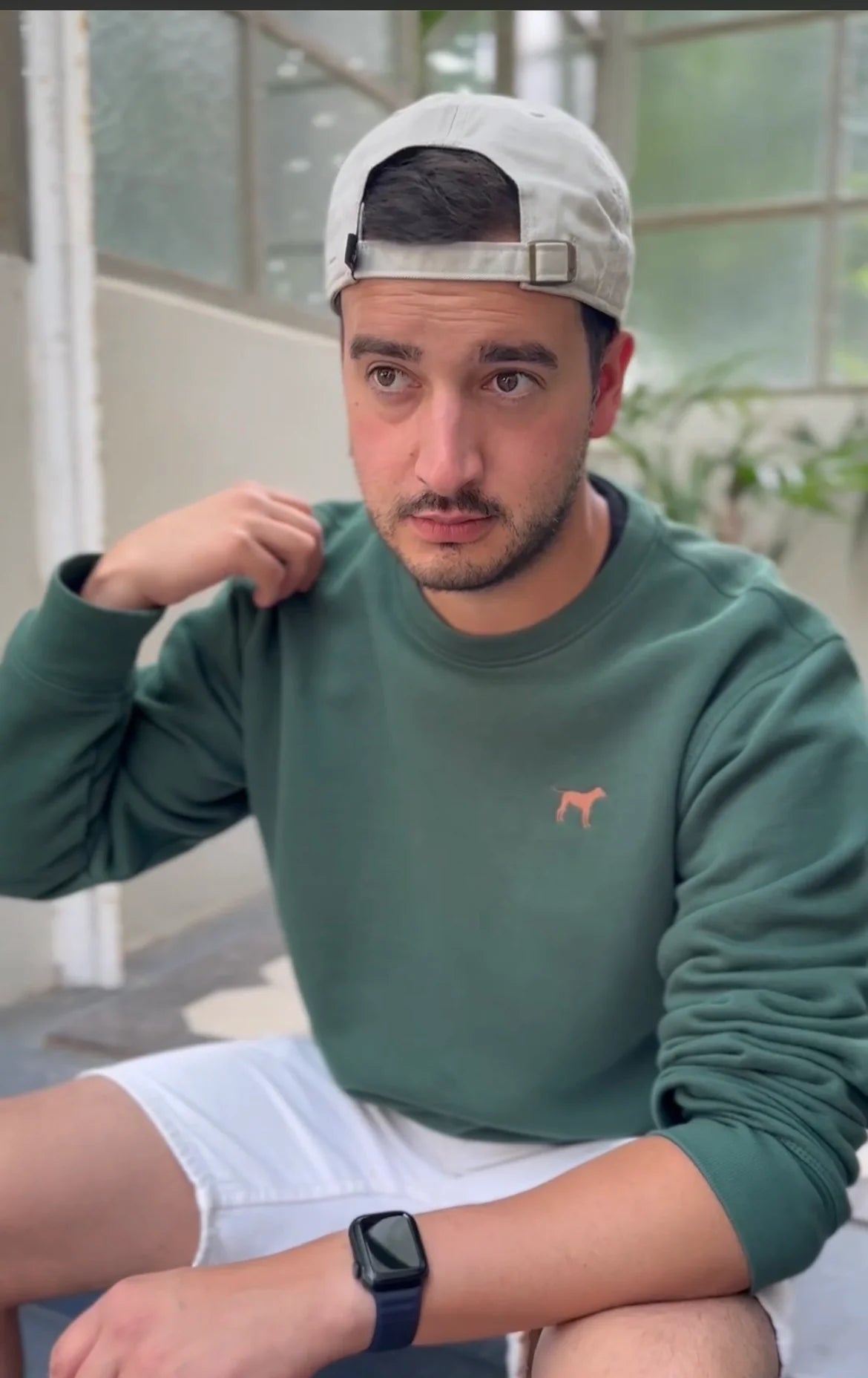 Sweatshirt mit Vizsla - Stick - tierly - Shirt