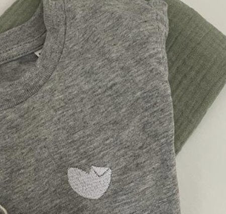 T - Shirt mit Herz - Stick - tierly - Shirt